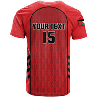 Custom Jordan Football 2026 T Shirt Desert Falcons Rising - Red