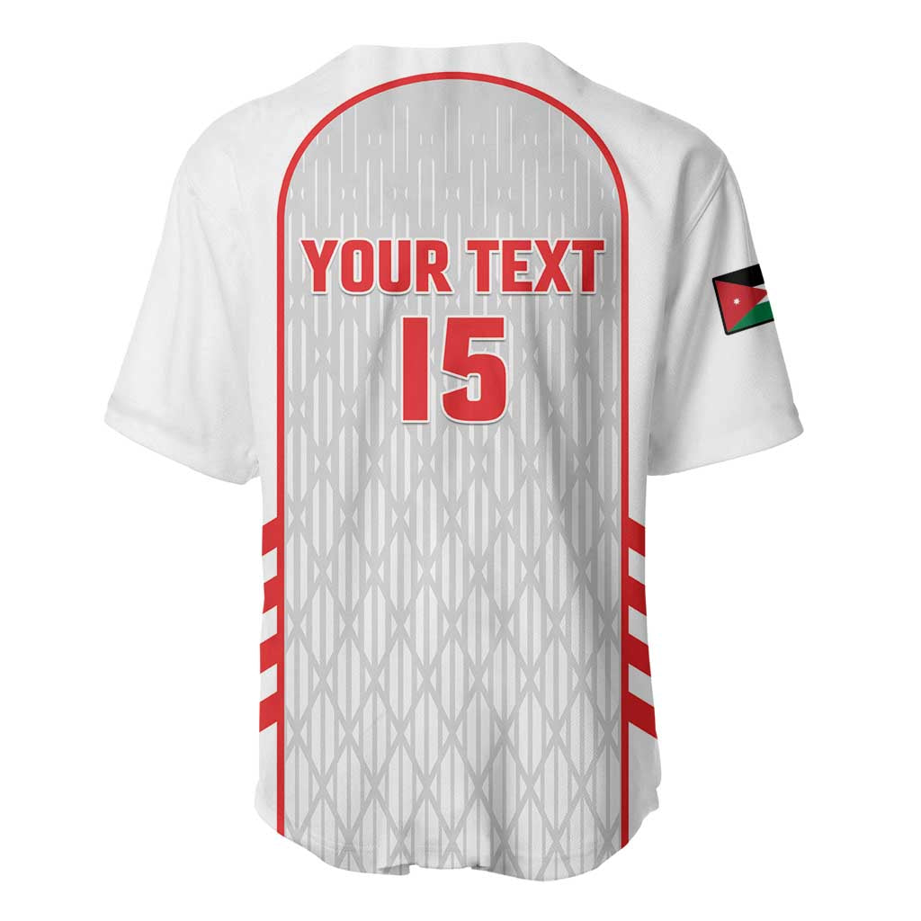 Custom Jordan Football 2026 Baseball Jersey Desert Falcons Rising - White