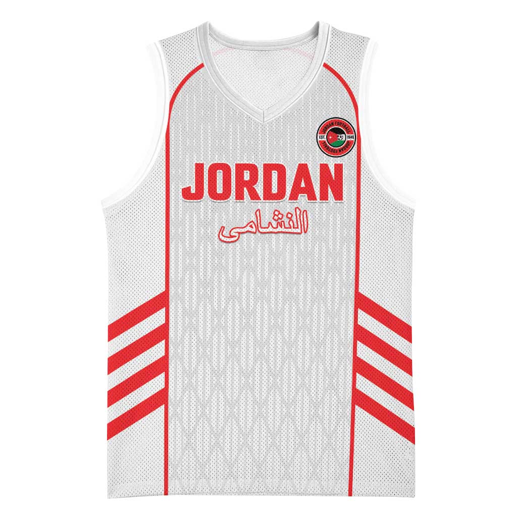 Custom Jordan Football 2026 Basketball Jersey Desert Falcons Rising - White