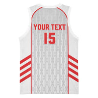 Custom Jordan Football 2026 Basketball Jersey Desert Falcons Rising - White