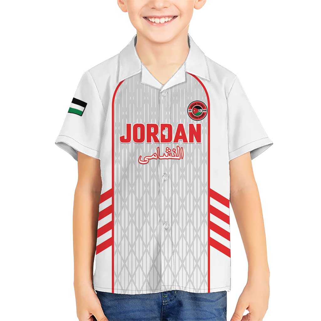 Custom Jordan Football 2026 Hawaiian Shirt Desert Falcons Rising - White