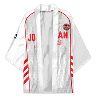 Custom Jordan Football 2026 Kimono Desert Falcons Rising - White