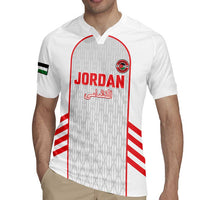 Custom Jordan Football 2026 Rugby Jersey Desert Falcons Rising - White