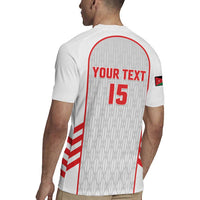 Custom Jordan Football 2026 Rugby Jersey Desert Falcons Rising - White