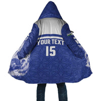 Custom Uzbekistan Football 2026 Cloak White Wolves Rising