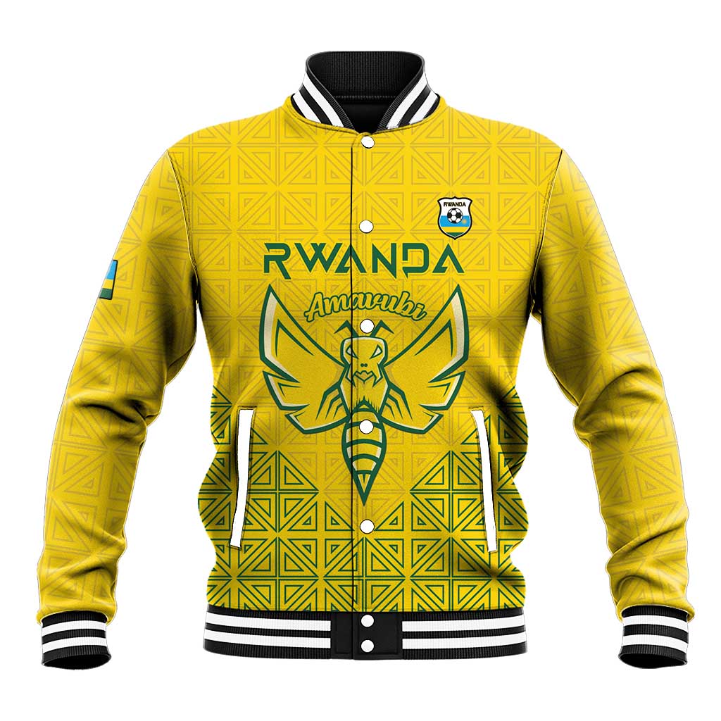 Custom Rwanda Football Baseball Jacket Amavubi Oyeee!