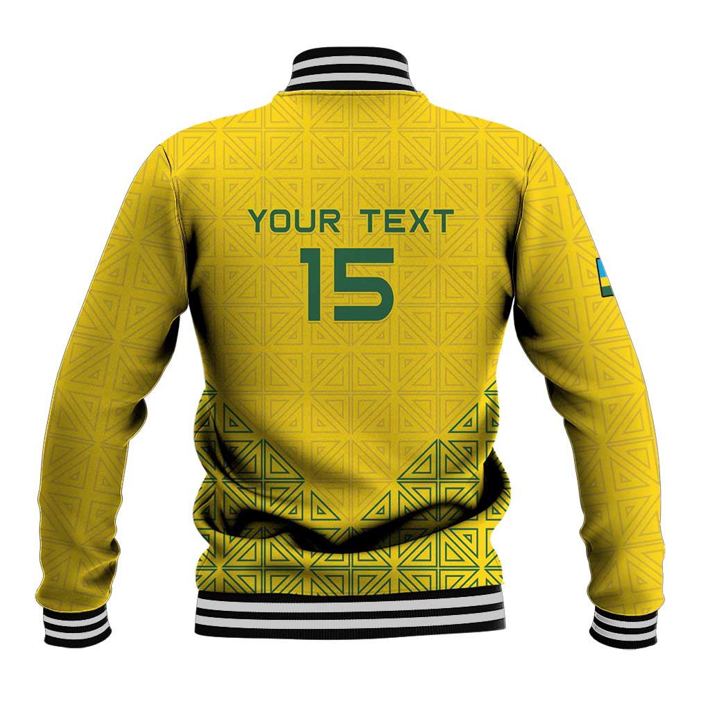 Custom Rwanda Football Baseball Jacket Amavubi Oyeee!