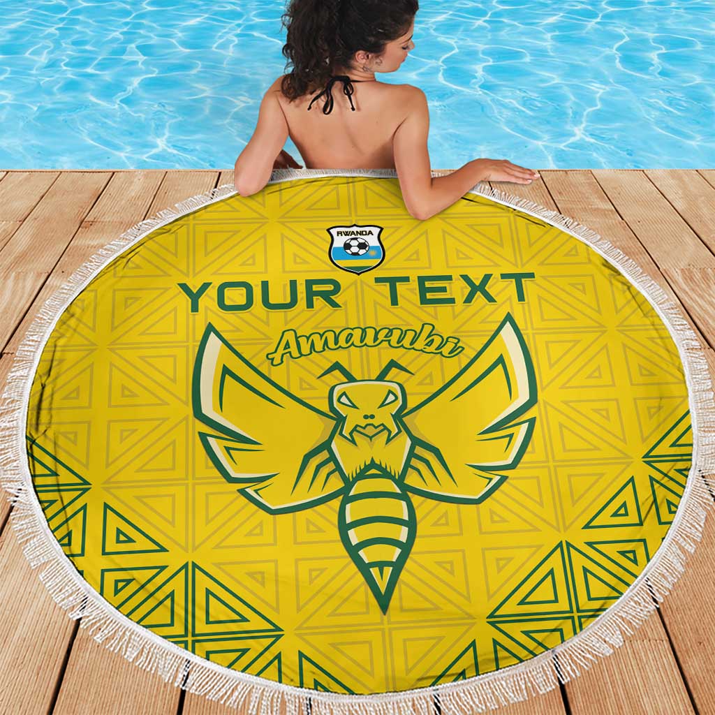 Custom Rwanda Football Beach Blanket Amavubi Oyeee!