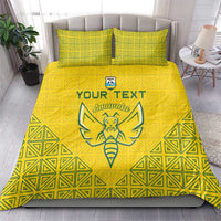 Custom Rwanda Football Bedding Set Amavubi Oyeee!