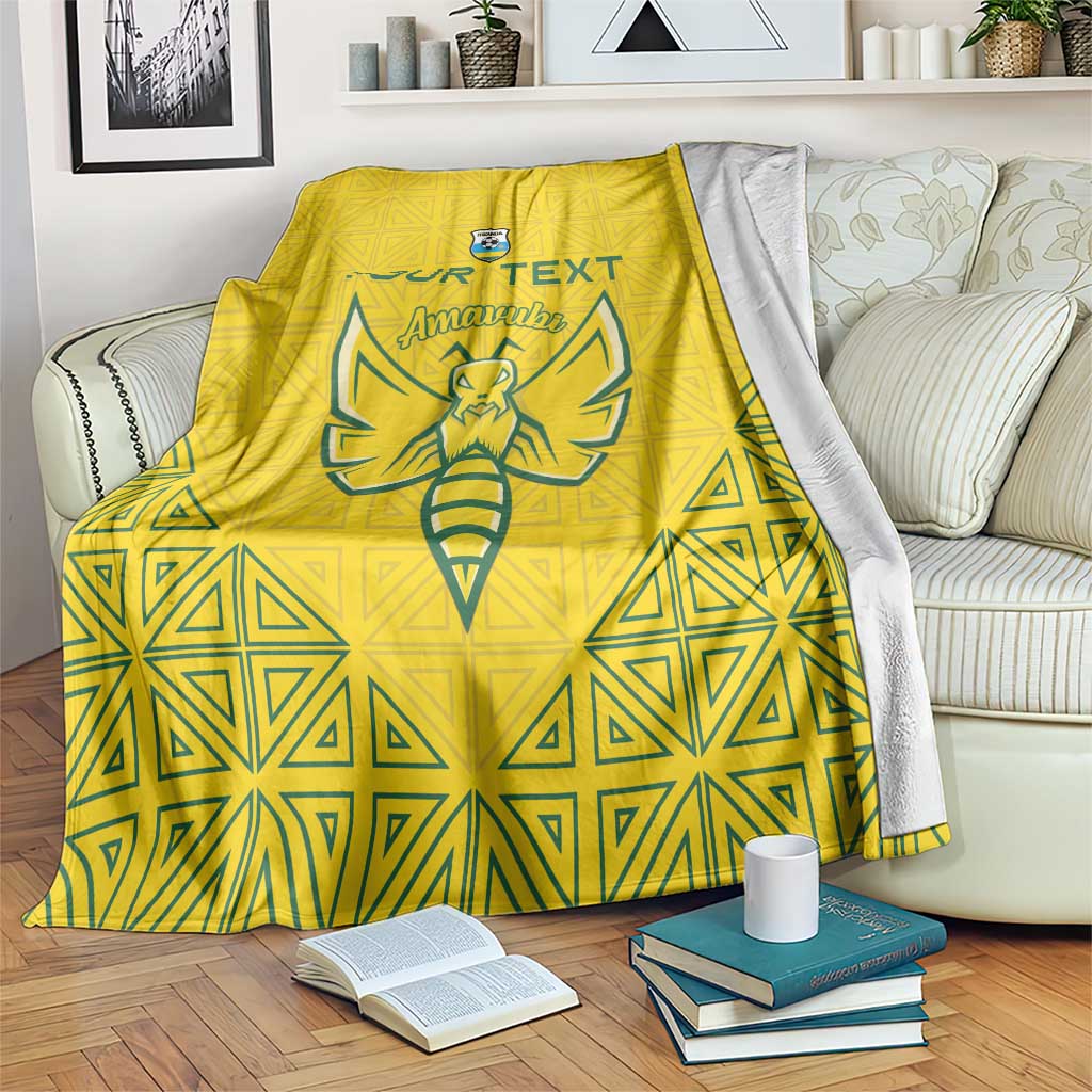 Custom Rwanda Football Blanket Amavubi Oyeee!