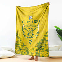 Custom Rwanda Football Blanket Amavubi Oyeee!