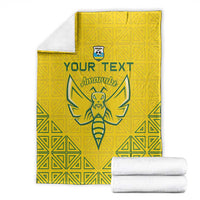 Custom Rwanda Football Blanket Amavubi Oyeee!