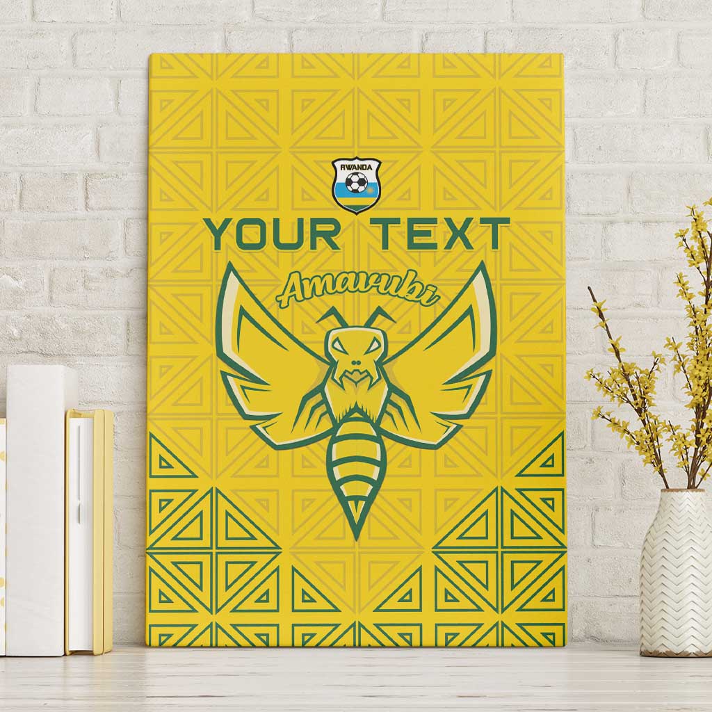 Custom Rwanda Football Canvas Wall Art Amavubi Oyeee!