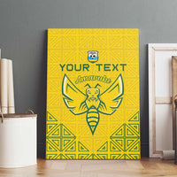 Custom Rwanda Football Canvas Wall Art Amavubi Oyeee!