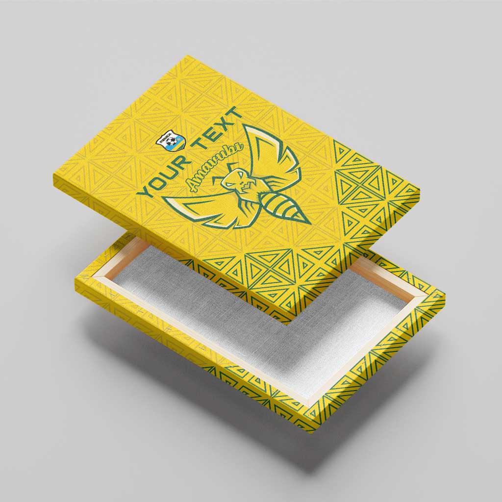 Custom Rwanda Football Canvas Wall Art Amavubi Oyeee!