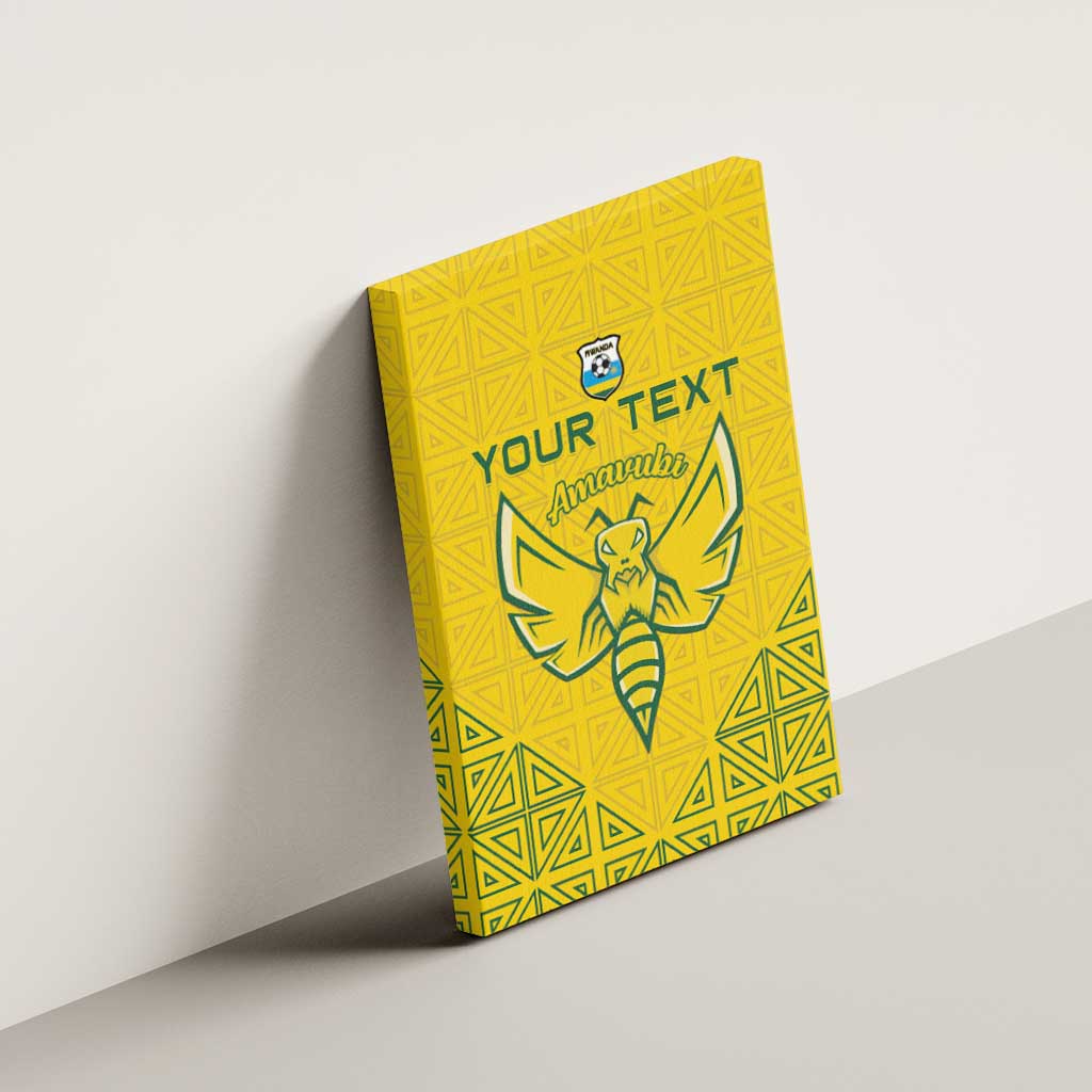 Custom Rwanda Football Canvas Wall Art Amavubi Oyeee!