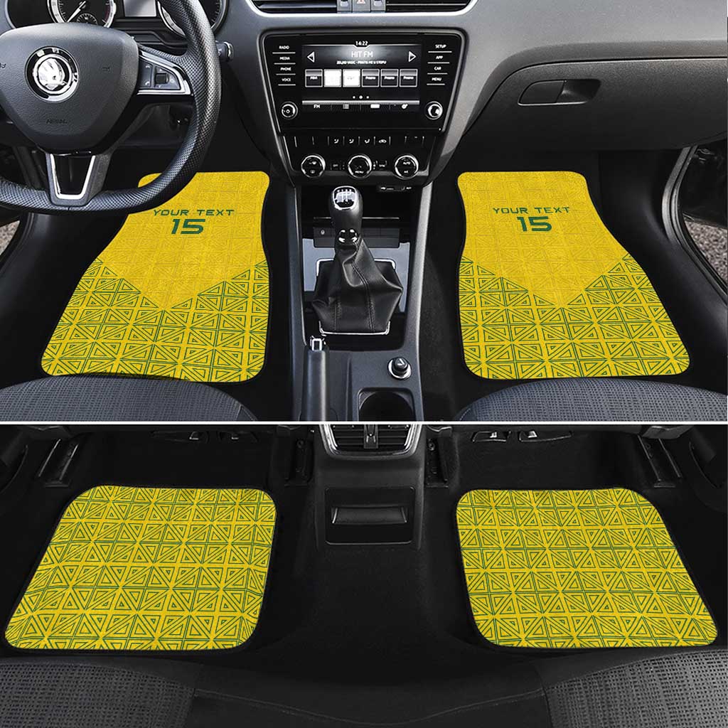 Custom Rwanda Football Car Mats Amavubi Oyeee!