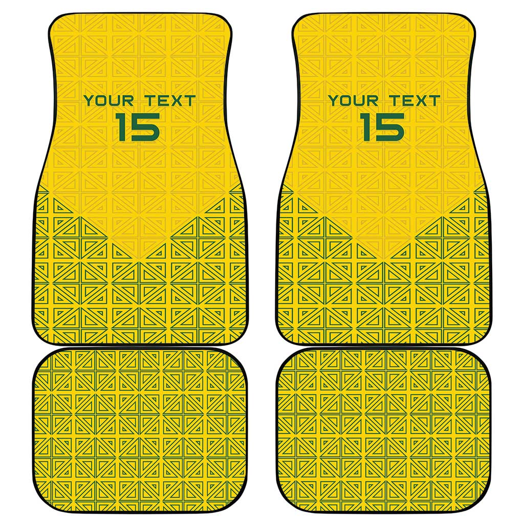 Custom Rwanda Football Car Mats Amavubi Oyeee!