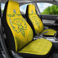 Custom Rwanda Football Car Seat Cover Amavubi Oyeee!
