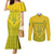 Custom Rwanda Football Couples Matching Mermaid Dress and Long Sleeve Button Shirt Amavubi Oyeee!
