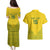 Custom Rwanda Football Couples Matching Puletasi and Hawaiian Shirt Amavubi Oyeee!