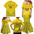 Custom Rwanda Football Family Matching Mermaid Dress and Hawaiian Shirt Amavubi Oyeee!
