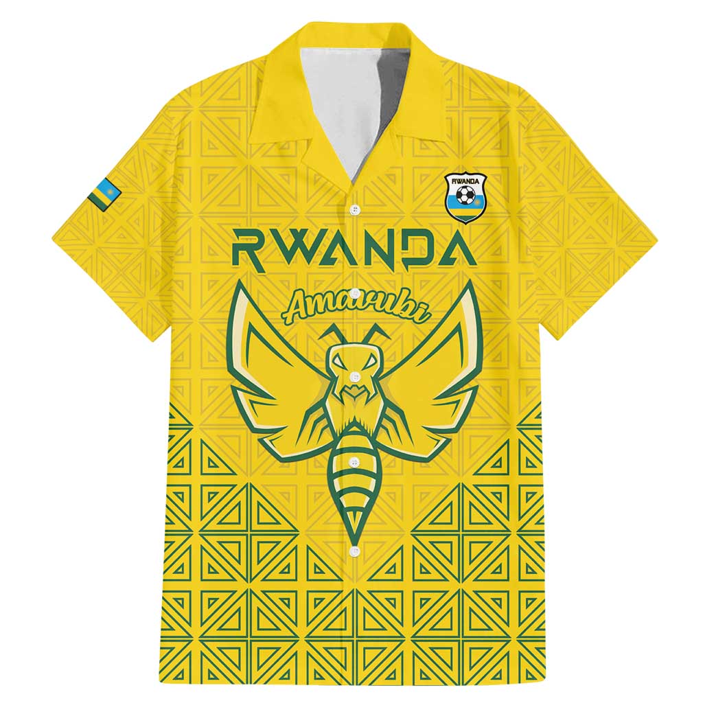 Custom Rwanda Football Family Matching Mermaid Dress and Hawaiian Shirt Amavubi Oyeee!