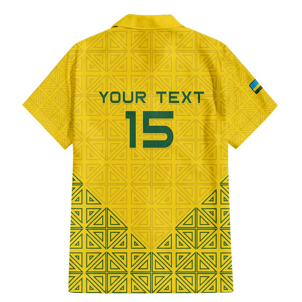 Custom Rwanda Football Family Matching Mermaid Dress and Hawaiian Shirt Amavubi Oyeee!