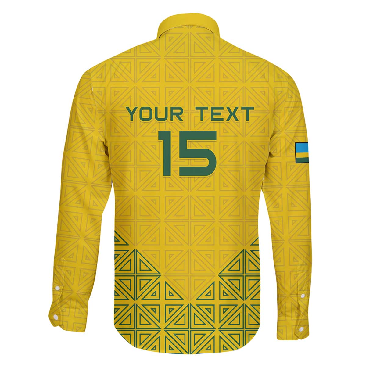 Custom Rwanda Football Family Matching Off The Shoulder Long Sleeve Dress and Hawaiian Shirt Amavubi Oyeee!