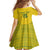 Custom Rwanda Football Family Matching Off Shoulder Maxi Dress and Hawaiian Shirt Amavubi Oyeee!