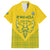 Custom Rwanda Football Family Matching Off Shoulder Maxi Dress and Hawaiian Shirt Amavubi Oyeee!