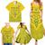 Custom Rwanda Football Family Matching Summer Maxi Dress and Hawaiian Shirt Amavubi Oyeee!