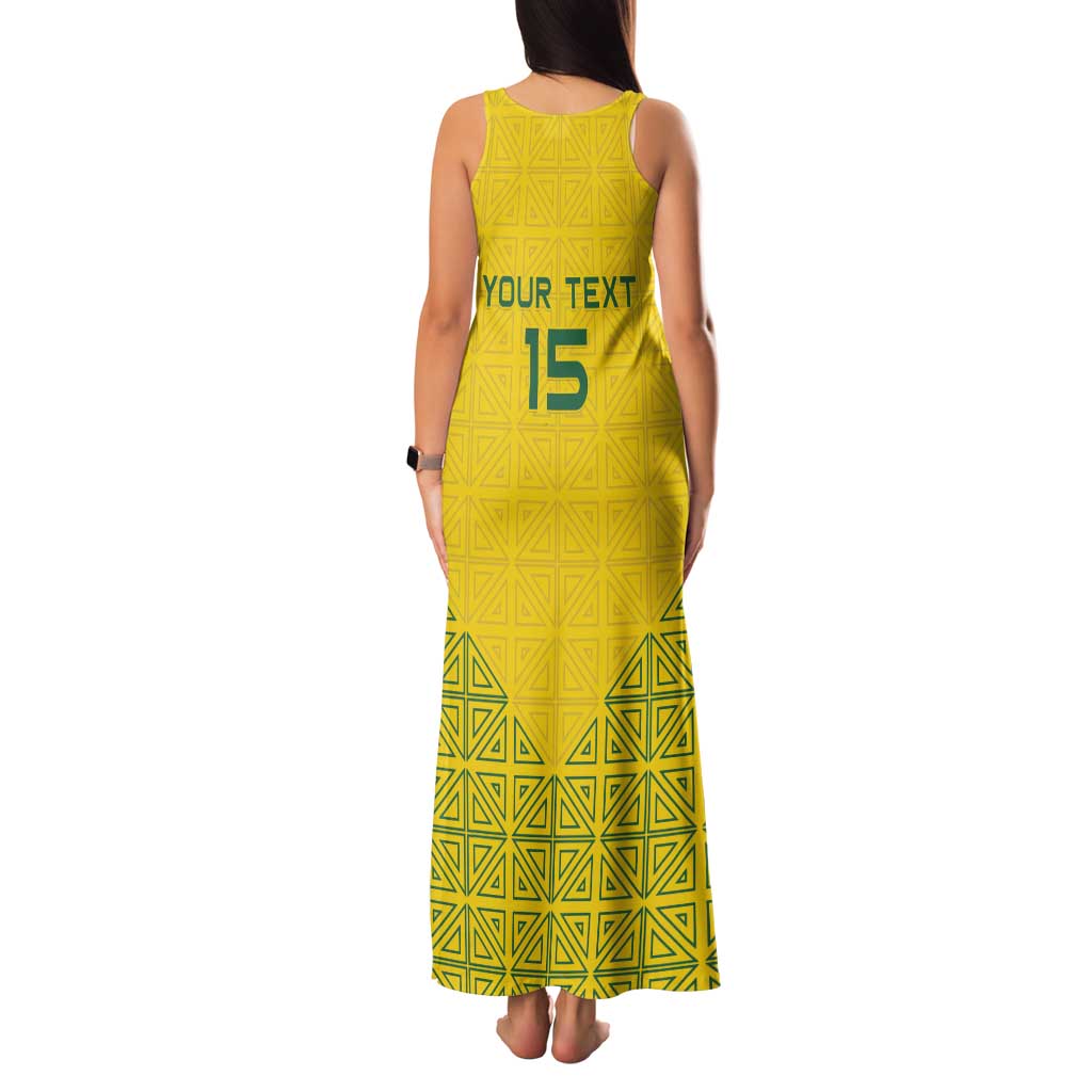 Custom Rwanda Football Family Matching Tank Maxi Dress and Hawaiian Shirt Amavubi Oyeee!