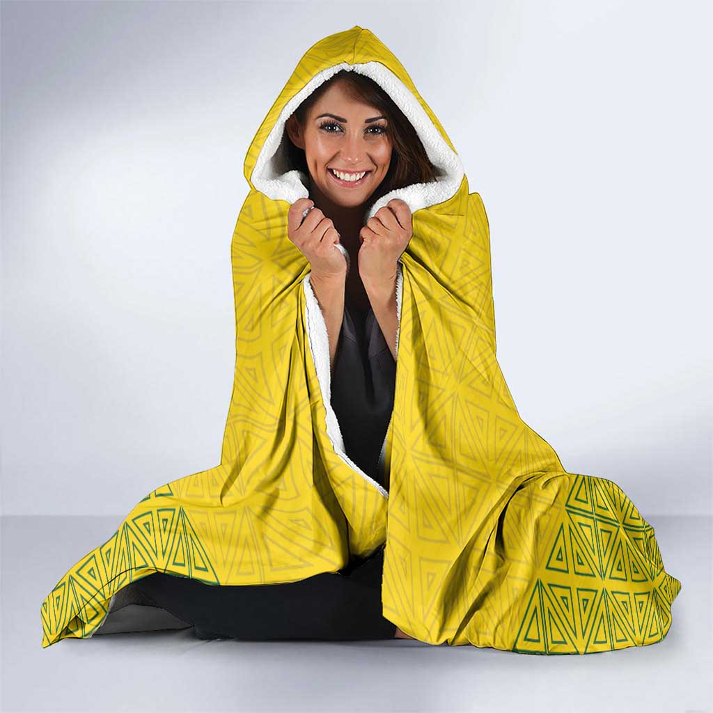 Custom Rwanda Football Hooded Blanket Amavubi Oyeee!