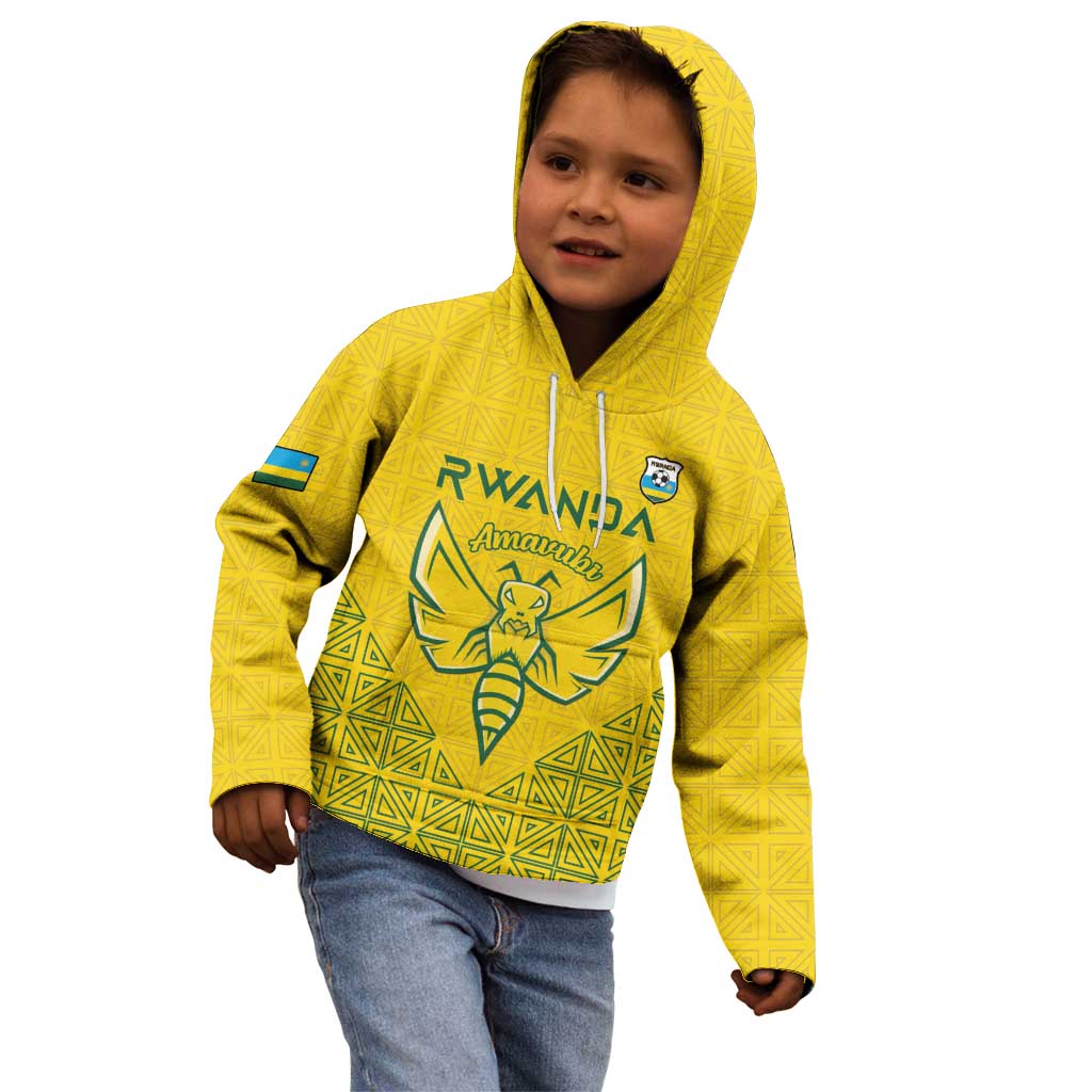 Custom Rwanda Football Kid Hoodie Amavubi Oyeee!