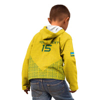Custom Rwanda Football Kid Hoodie Amavubi Oyeee!