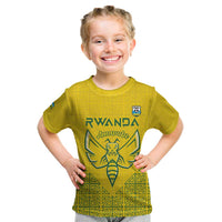Custom Rwanda Football Kid T Shirt Amavubi Oyeee!