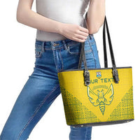 Custom Rwanda Football Leather Tote Bag Amavubi Oyeee!