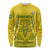 Custom Rwanda Football Long Sleeve Shirt Amavubi Oyeee!