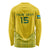 Custom Rwanda Football Long Sleeve Shirt Amavubi Oyeee!