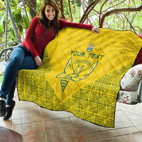 Custom Rwanda Football Quilt Amavubi Oyeee!