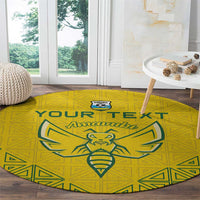 Custom Rwanda Football Round Carpet Amavubi Oyeee!