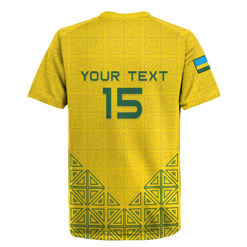 Custom Rwanda Football Rugby Jersey Amavubi Oyeee!