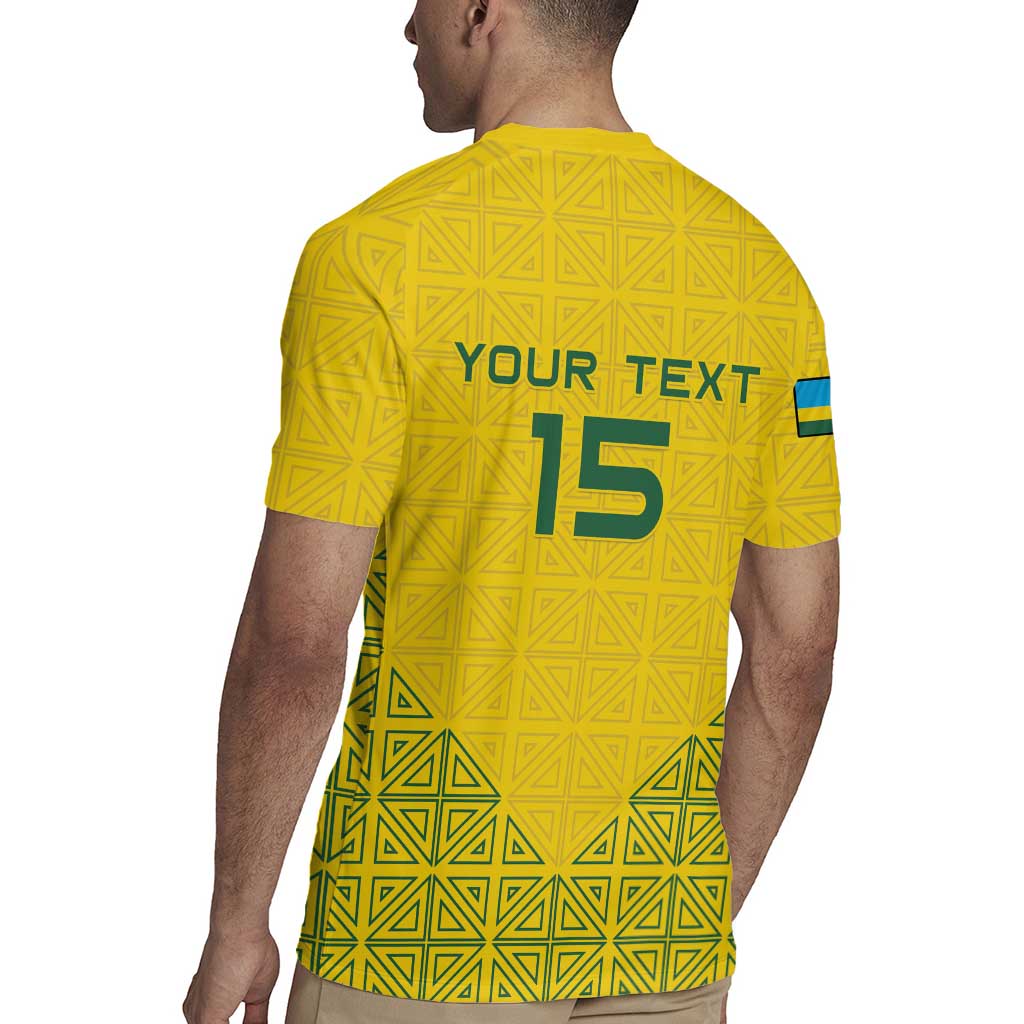 Custom Rwanda Football Rugby Jersey Amavubi Oyeee!