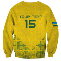 Custom Rwanda Football Sweatshirt Amavubi Oyeee!