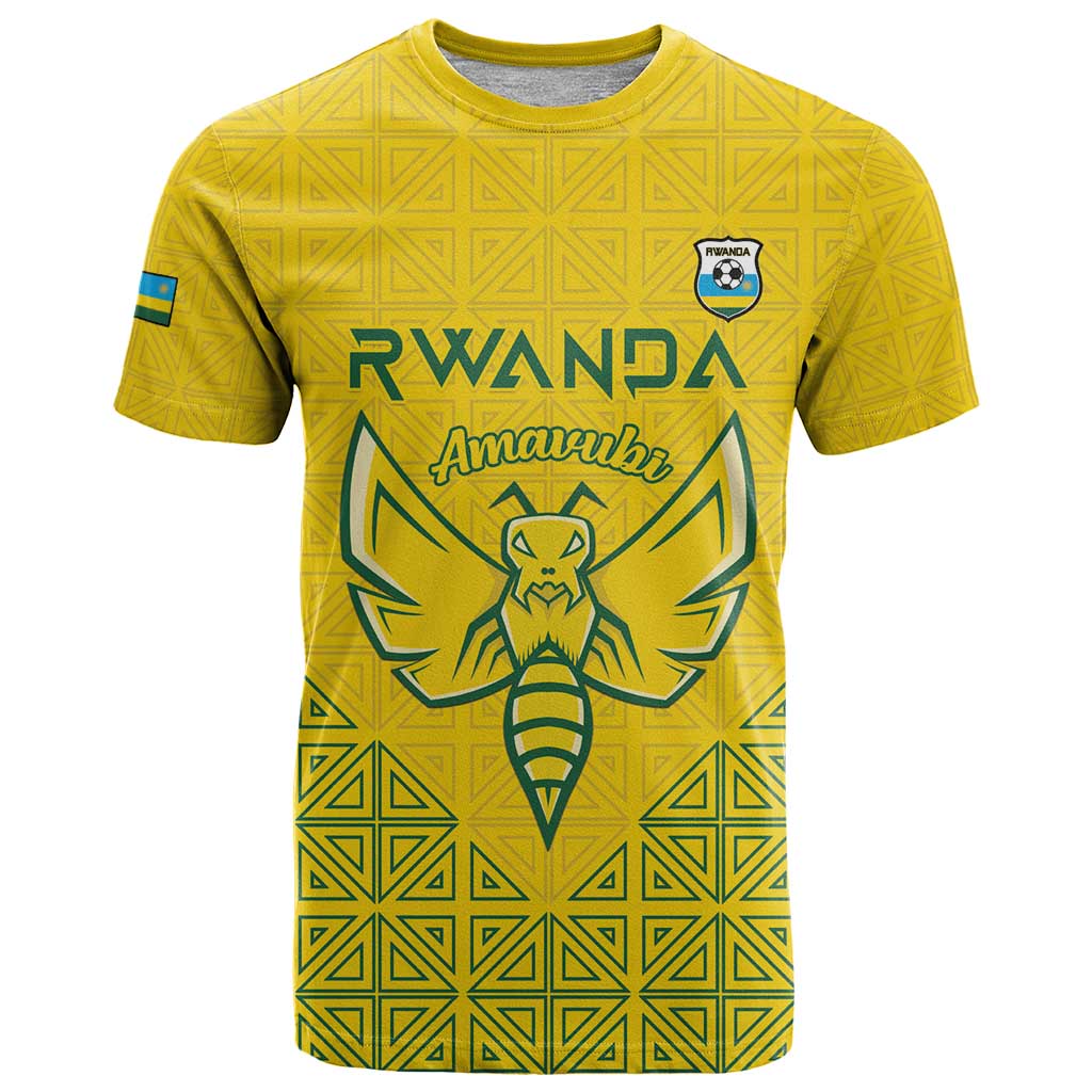 Custom Rwanda Football T Shirt Amavubi Oyeee!