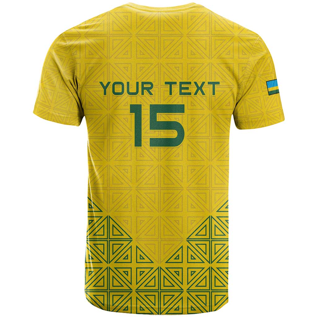Custom Rwanda Football T Shirt Amavubi Oyeee!