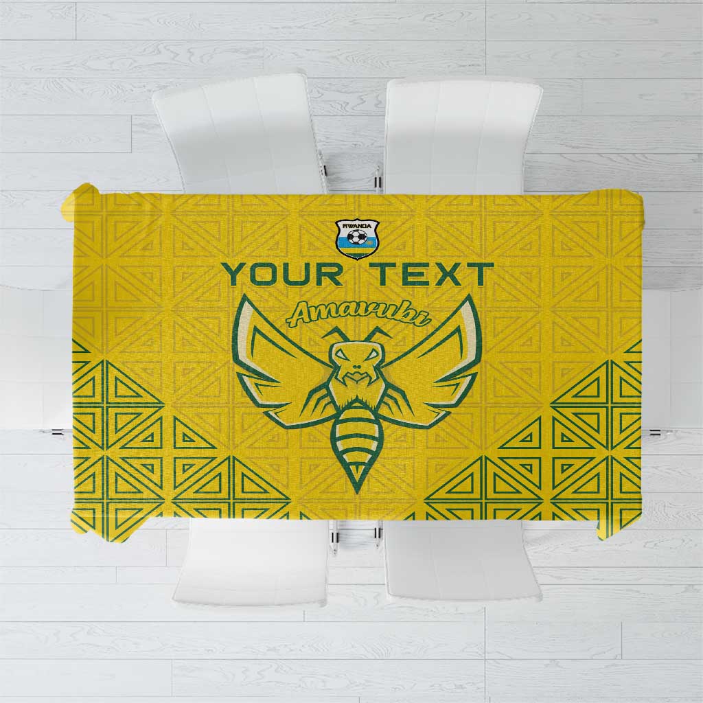 Custom Rwanda Football Tablecloth Amavubi Oyeee!
