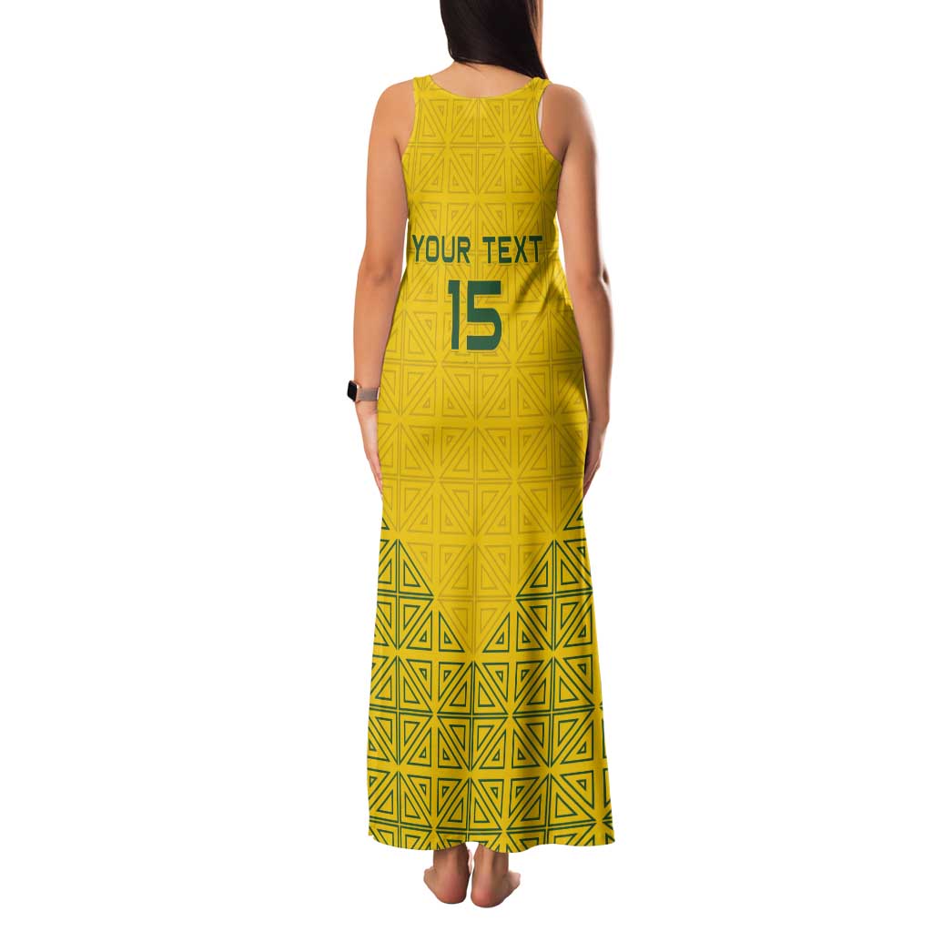 Custom Rwanda Football Tank Maxi Dress Amavubi Oyeee!