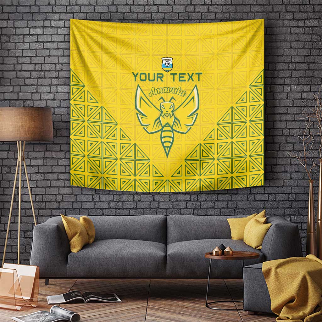 Custom Rwanda Football Tapestry Amavubi Oyeee!
